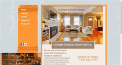 Desktop Screenshot of estatesaless.com