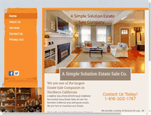 Tablet Screenshot of estatesaless.com